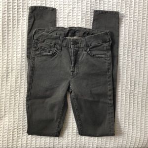 7 For All Mankind grey Gwenevere jegging size 27